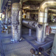 Damaged steam ducts and water pipes. (Image: San Bernardino County Fire Department via AP)
